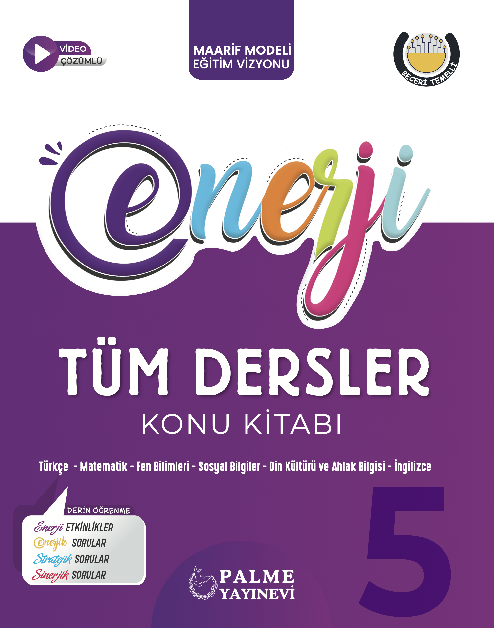 5. Sınıf Tüm Dersler Konu Kitabı kapak görseli
